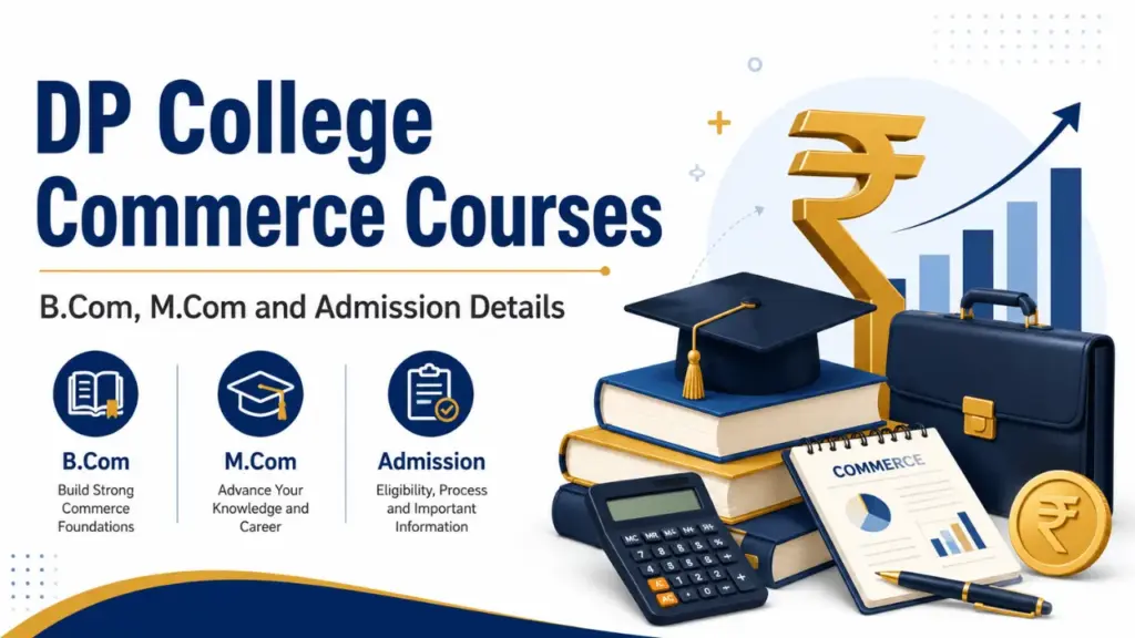 DP College commerce course bcom mcom
