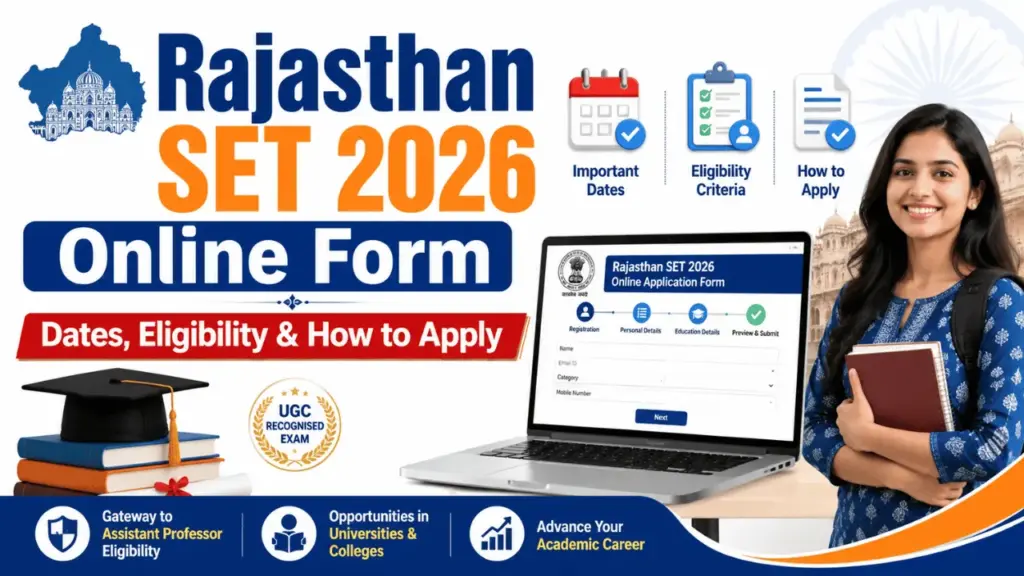 rajasthan SET 2026 Online