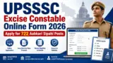 upsssc excise constable online form